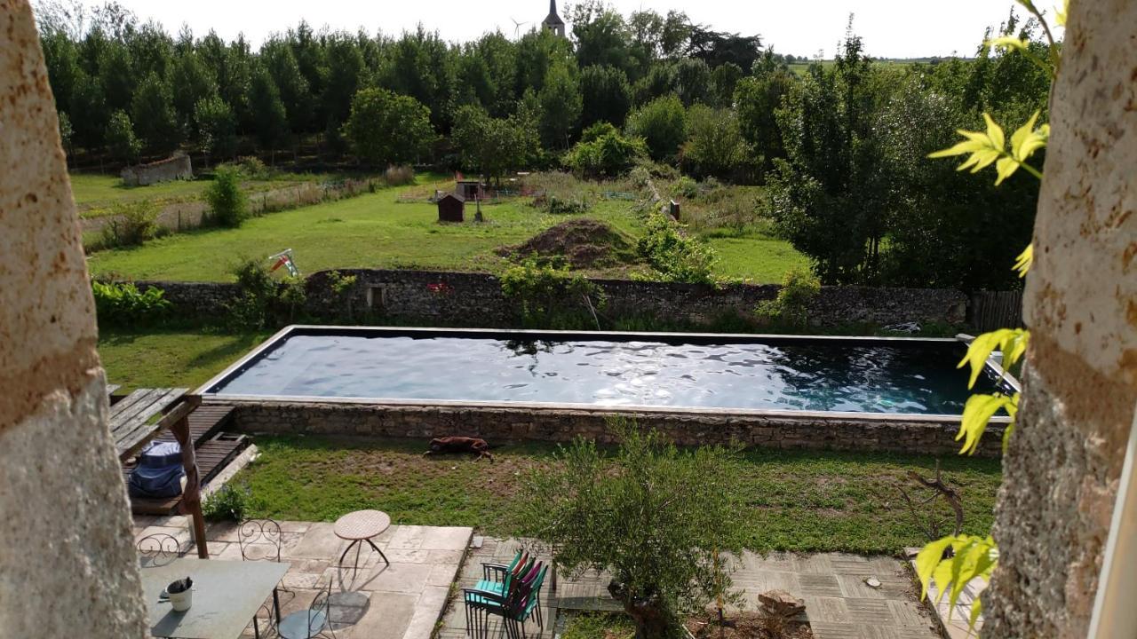 Tigné Le Manoir De Gatines Bed & Breakfast エクステリア 写真