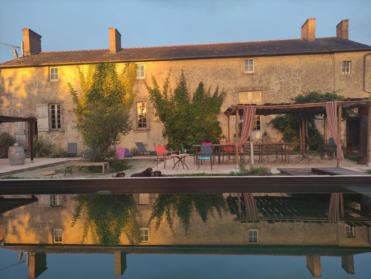 Tigné Le Manoir De Gatines Bed & Breakfast エクステリア 写真
