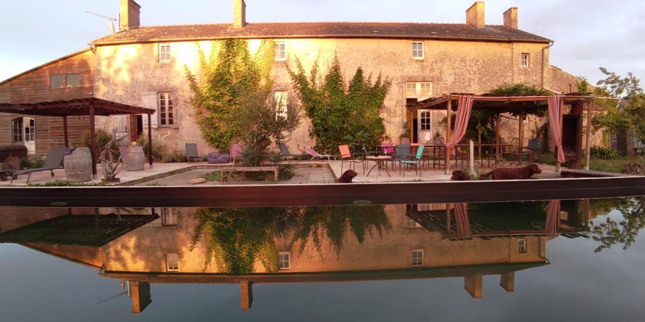 Tigné Le Manoir De Gatines Bed & Breakfast エクステリア 写真